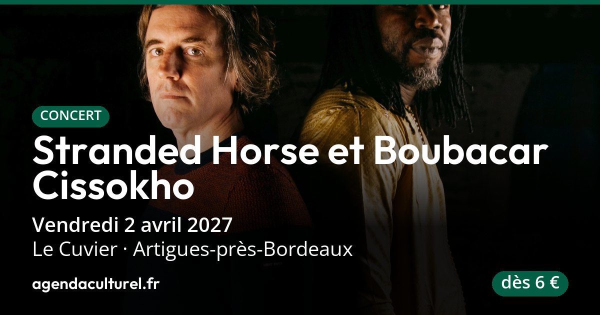 Stranded Horse et Boubacar Cissokho à Artigues-près-Bordeaux