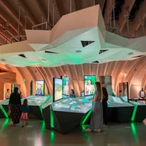 L'exposition permanente de La Cité du Vin
