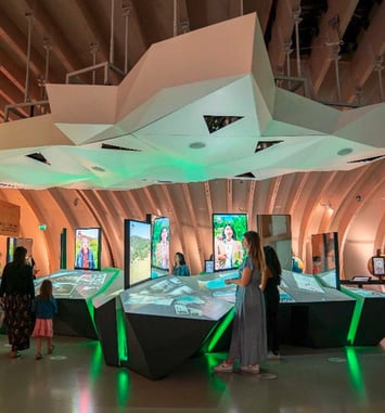 L'exposition permanente de La Cité du Vin