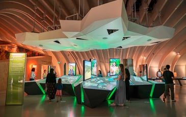 L'exposition permanente de La Cité du Vin