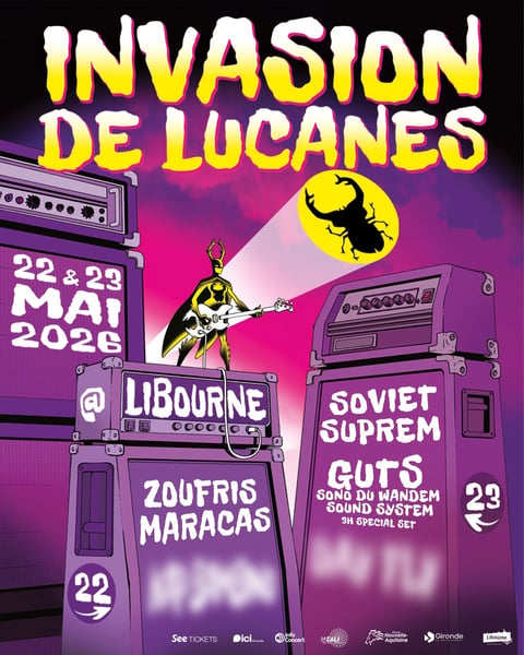 Festival Invasion de Lucanes 2026 affiche