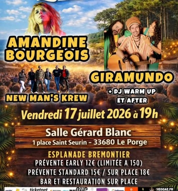Le Porge Live Concert affiche 2026