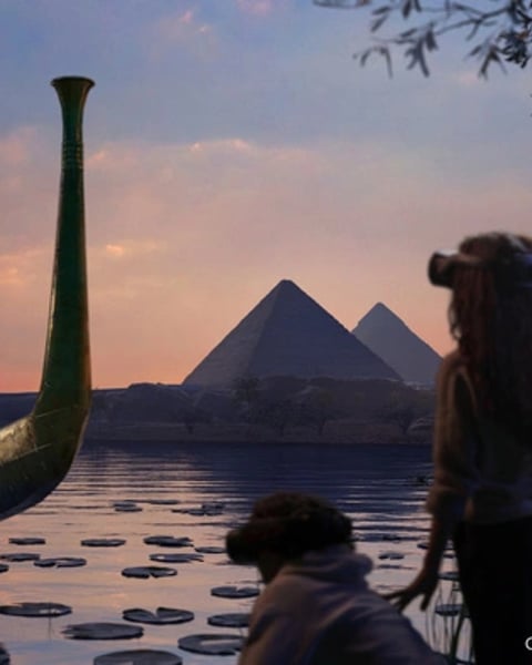 L'Horizon de Khéops, l'exposition immersive