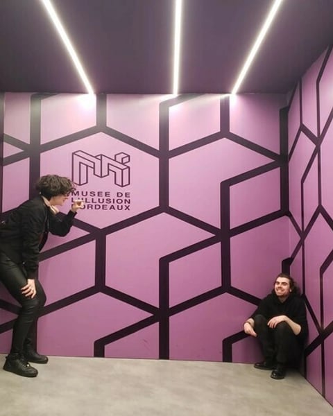 Visite du Musée de l'Illusion à Bordeaux