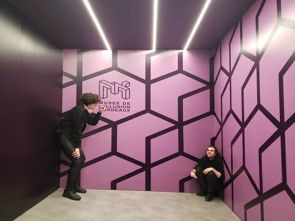 Visite du Musée de l'Illusion à Bordeaux