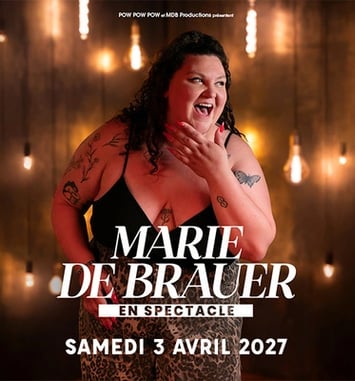 [GINA COMEDY SHOW] Marie De Brauer le samedi 3 avril 2027