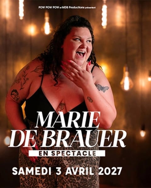 [GINA COMEDY SHOW] Marie De Brauer le samedi 3 avril 2027