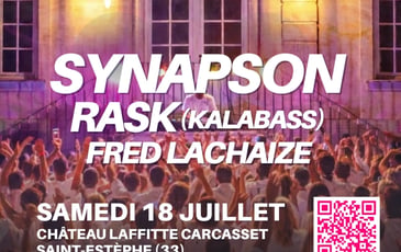 Soirée Blanche #2 : Synapson, Rask (Kalabass), Fred Lachaize