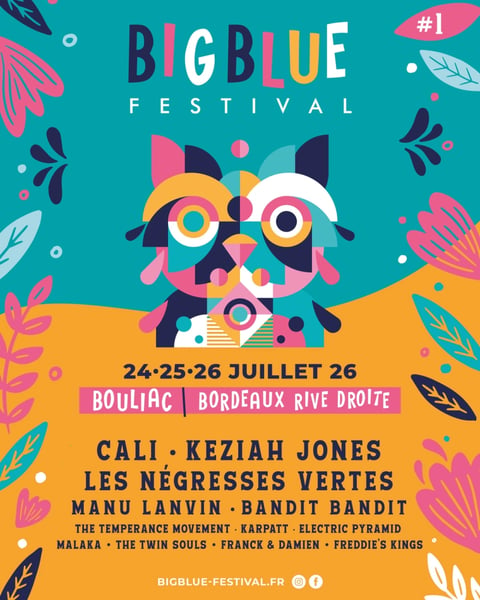 Big Blues Festival 2026 affiche