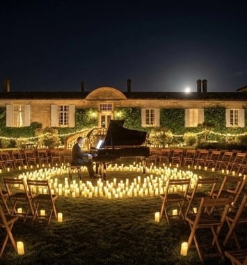 Le Concert aux Chandelles du Château d'Arche
