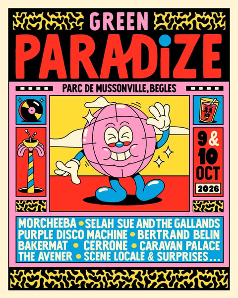 Green Paradize Festival 2026 affiche