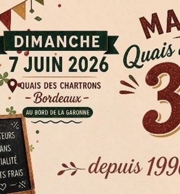 Fête d'anniversaire du marché des quais des Chartrons