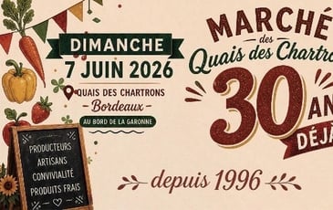 Fête d'anniversaire du marché des quais des Chartrons