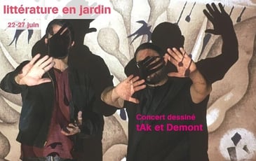 Concert dessiné "Train de nuit dans la voie lactée", par le duo tAk et Demont (J5)