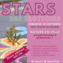 Balade nature en ville : "Stars des trottoirs"