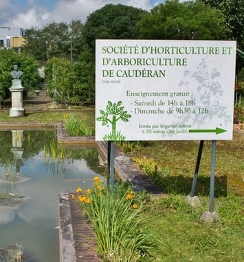 Visite du verger et de la serre