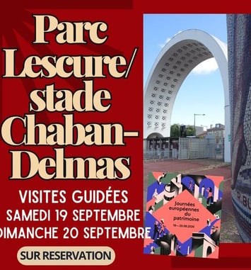 Visites guidées du parc Lescure et du stade Chaban-Delmas