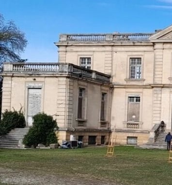 Visite commentée du chantier du château des arts