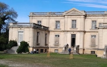 Visite commentée du chantier du château des arts