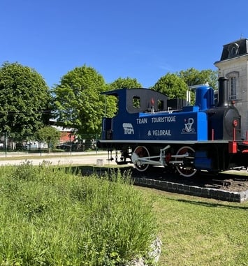 Découvrez le train touristique Guitres-Marcenais !