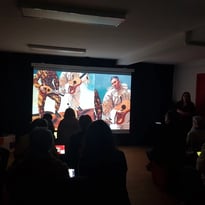 Projection d'une collection spéciale « Patrimoine : passé ou modernité » au musée numérique de la Micro-Folie