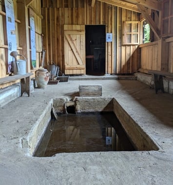 Visite de la cabane maraîchère