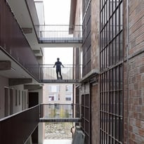 Visite guidée de l'ancienne usine Lesieur transformée en logements pour jeunes