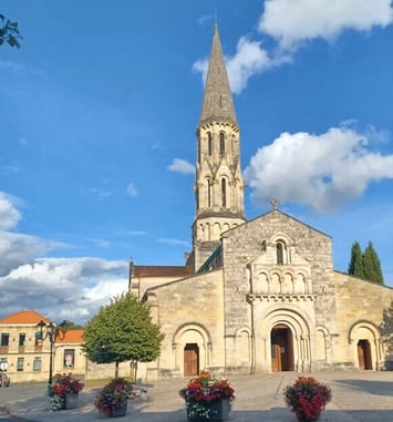 Visite de l'église de La Brède