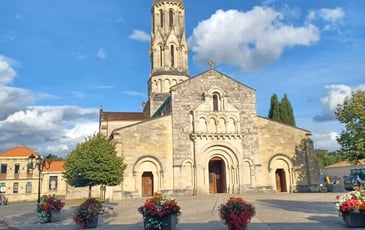 Visite de l'église de La Brède