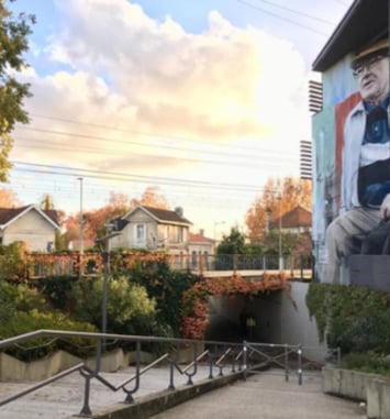 Balade urbaine à Pessac : Quand les murs prennent la parole