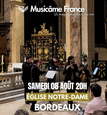 Concert de l’Ensemble Musicâme France à l’Église Notre-Dame de Bordeaux