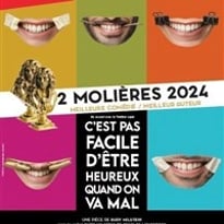 C'est pas facile d'être heureux quand on va mal