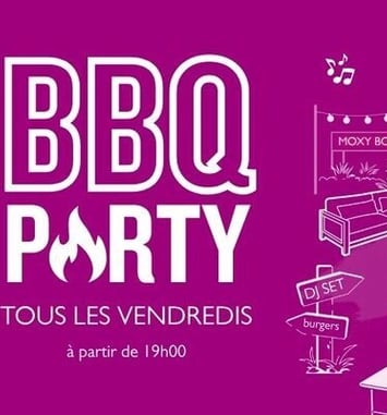 BBQ & DJ set au Moxy
