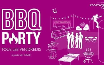 BBQ & DJ set au Moxy