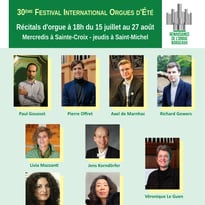 Festival International Orgues d'Été