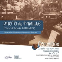 Exposition "Photo de famille – Emile & Louis Guillier"