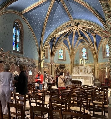Visite guidée de la Chapelle royale de Condat à Libourne
