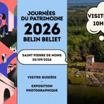 Visite commentée : à la découverte de l'architecture de deux églises emblématiques des Landes girondines