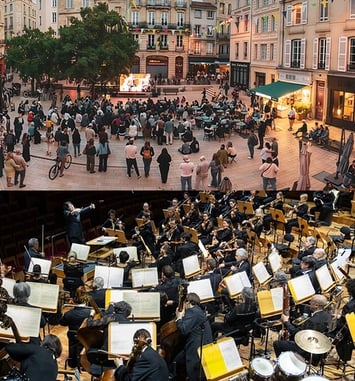 Concert dans la ville, Bernstein Story