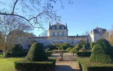 Visite accompagnée par les propriétaires du château et des jardins de Malleret