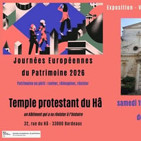 Visite libre du temple protestant du Hâ à Bordeaux