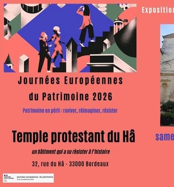 Visite libre du temple protestant du Hâ à Bordeaux