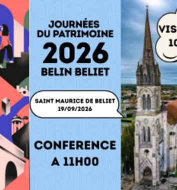 Visites et conférence sur l'histoire de l'église Saint-Maurice de Béliet
