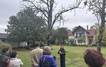 Visite guidée à deux voix paysage et patrimoine