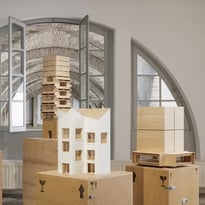 Exposition "Pièce et forme, une poétique élémentaire de l'architecture" // Jean-Christophe Quinton, architecte