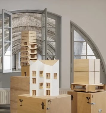 Exposition "Pièce et forme, une poétique élémentaire de l'architecture" // Jean-Christophe Quinton, architecte