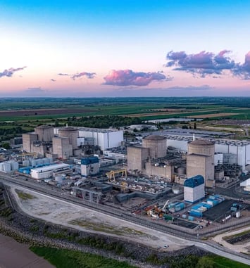 Visite guidée de la centrale nucléaire du Blayais