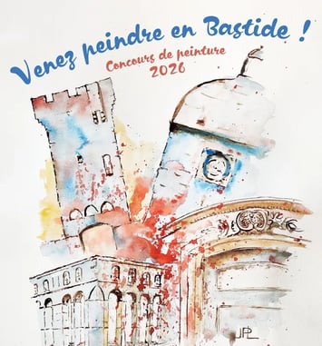 Concours de peinture "Venez peindre en Bastide !"