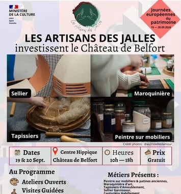 Les Artisans des Jalles au Château de Belfort
