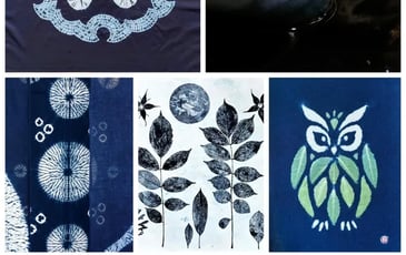 Exposition « Empreintes de bleu – Regards croisés autour du Shibori et de l'indigo »